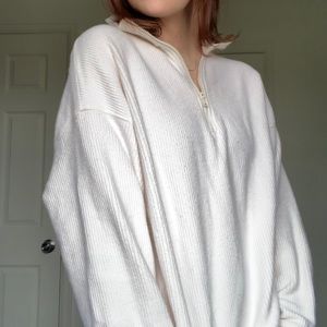 Aerie Oversized Quarter Zip Pullover
